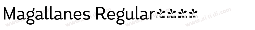 Magallanes Regular字体转换